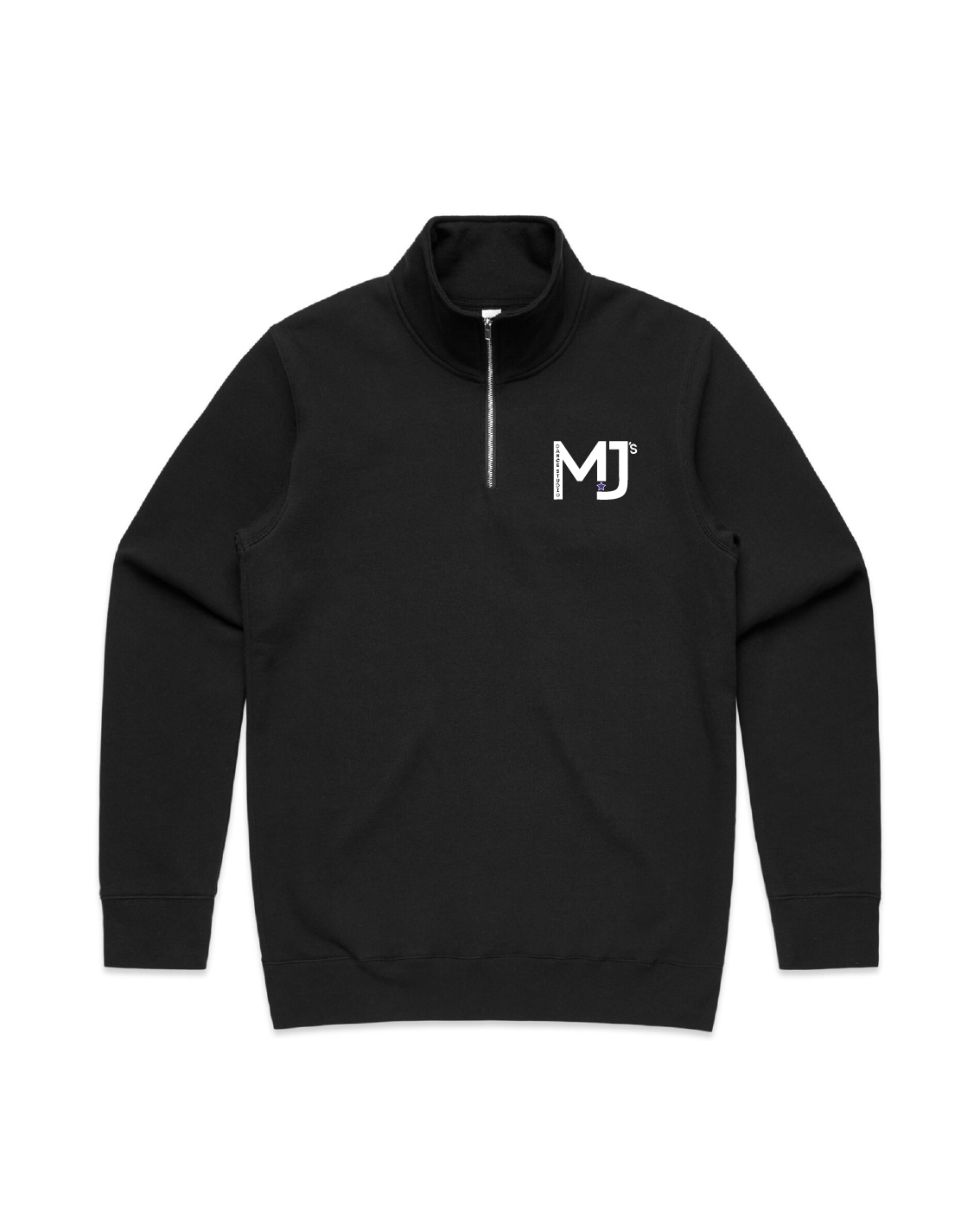 MJ's 1/2 Zip Crew Jumper