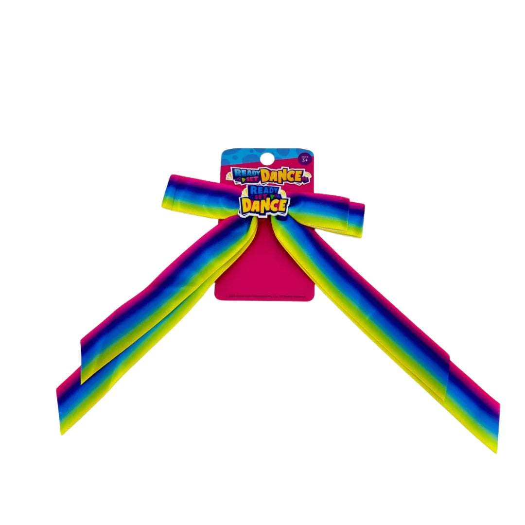 Hair Bow - Ombre Rainbow