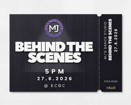 Behind The Scenes - MJ's Dance Studio Mid Year Show 2026