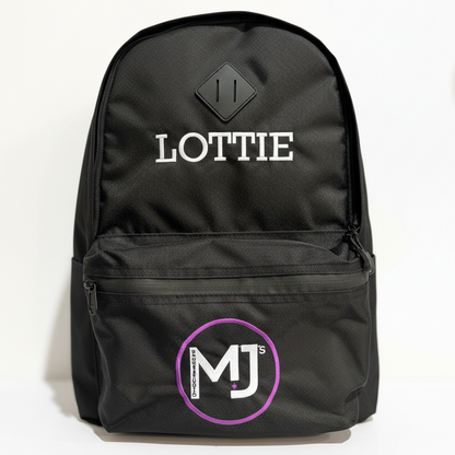 MJ's Personalised Backpack