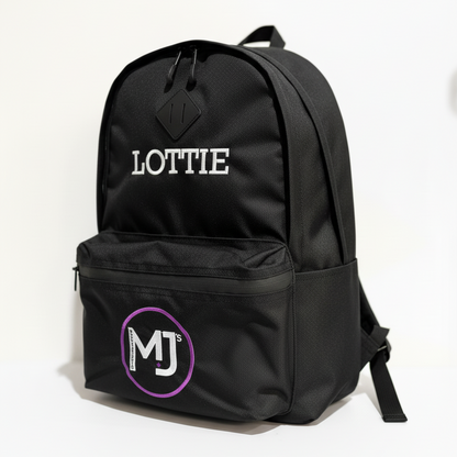 MJ's Personalised Backpack